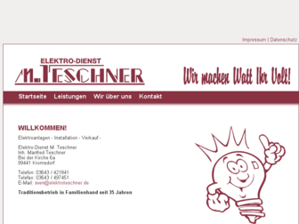 elektroteschner.de website preview