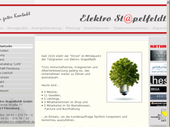 elektro-stapelfeldt.de website preview