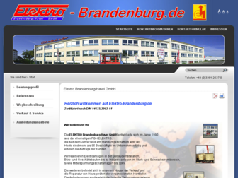 elektro-brandenburg.de website preview