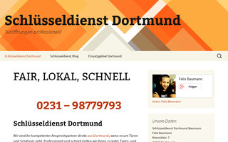 schluesselnotdienst-dortmund.de website preview