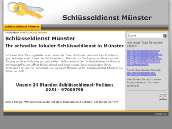 xn--schluesseldienst-mnster-tpc.de website preview