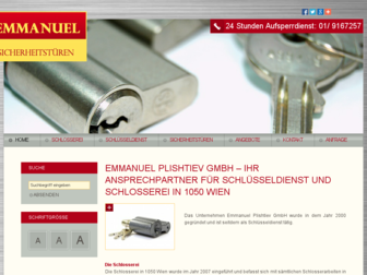 sicherheitstechnik-margareten.at website preview