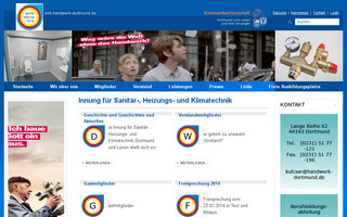 shk.handwerk-dortmund.de website preview