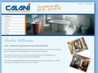 calani.eu website preview