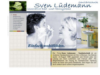 luedemann-sanitaer.de website preview