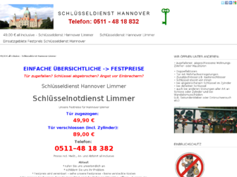 hannover-limmer-schluesseldienst.de website preview