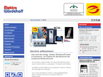 elektro-woerdehoff.de website preview