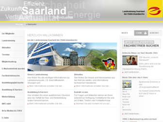 elektrohandwerk-saar.de website preview