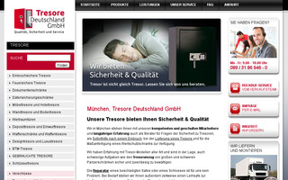 tresore-deutschland.com website preview
