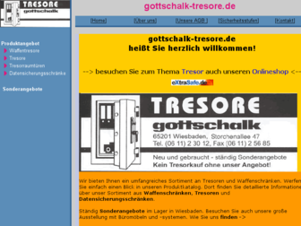 gottschalk-tresore.de website preview