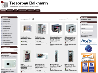 balkmann-tresore.info website preview
