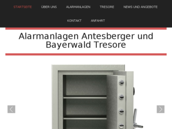 alarmanlagen-antesberger.de website preview