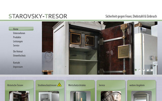 starovsky-tresor.de website preview