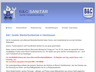 bc-sanitaer.de website preview