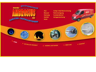 ambrosius-sanitaer.de website preview