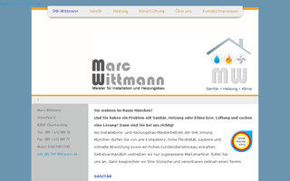 shk-wittmann.de website preview