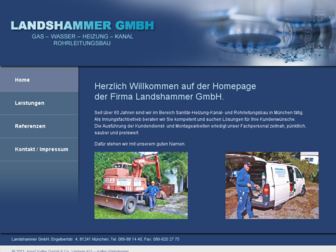 landshammer-sanitaer-muenchen.de website preview