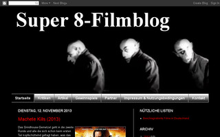 super-8-filmblog.blogspot.com website preview
