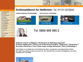 schluesseldienst--heilbronn.com website preview