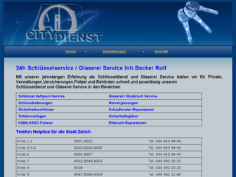 abcitydienst.ch website preview