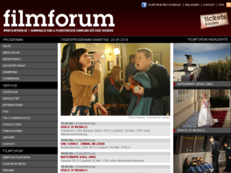 filmforum.de website preview