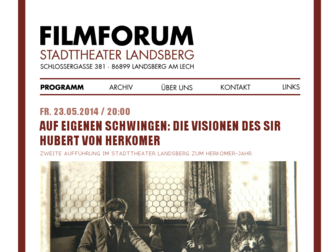 filmforum-landsberg.de website preview