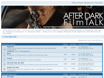 afterdarkfilmtalk.com website preview