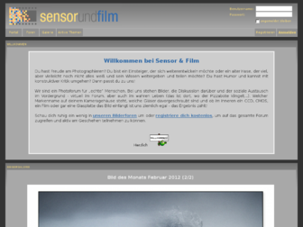sensor-und-film.de website preview