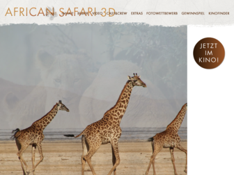 africansafari3d.de website preview