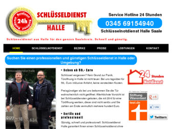 schluessel-halle.de website preview
