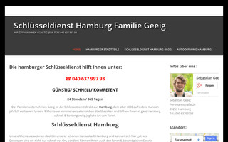 schluesseldienste-hamburg.de website preview