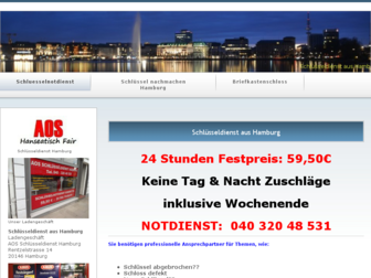 schluesseldienst-aus-hamburg.de website preview