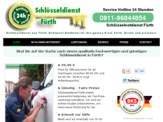 fuerth-schluesseldienst.de website preview