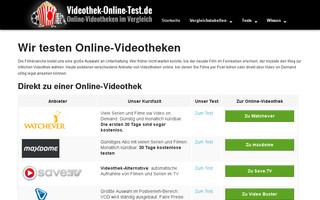 videothek-online-test.de website preview