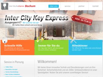 schluesseldienst-bochum.inter-city-key.de website preview