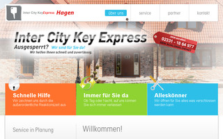 schluesseldienst-hagen.inter-city-key.de website preview
