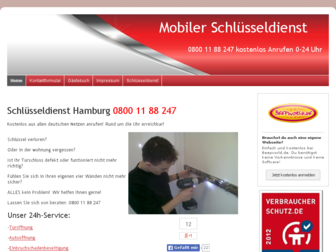 schluesselnotdienst-hamburg.beepworld.de website preview