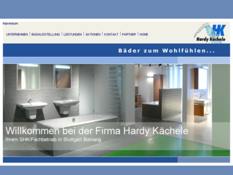 kaechele-sanitaer.de website preview