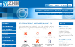 zhh.de website preview