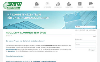 svsw.de website preview