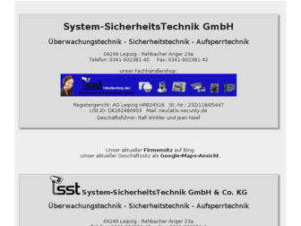 system-sicherheitstechnik.de website preview
