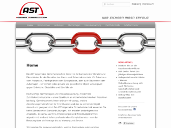 ast-sicherheit.de website preview