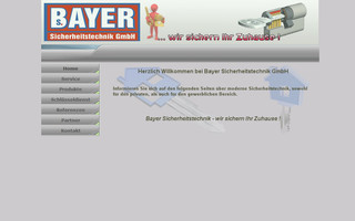 bayer-sicherheitstechnik.de website preview