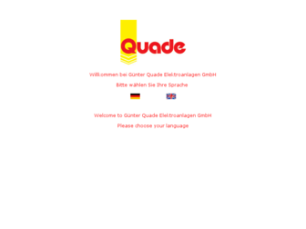 quade-elektro.de website preview