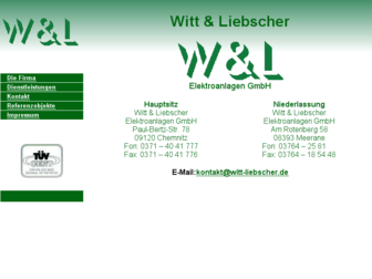 witt-liebscher.de website preview