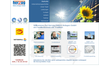 herzog-elektro.de website preview