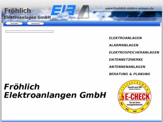 froehlich-elektro-anlagen.de website preview
