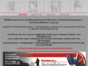 schleicher-sicherheitssysteme.de website preview