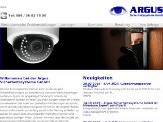 argus-sicherheitssysteme.de website preview