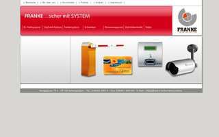 franke-sicherheitssysteme.de website preview